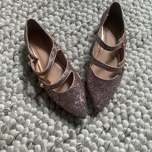Sparkly flats